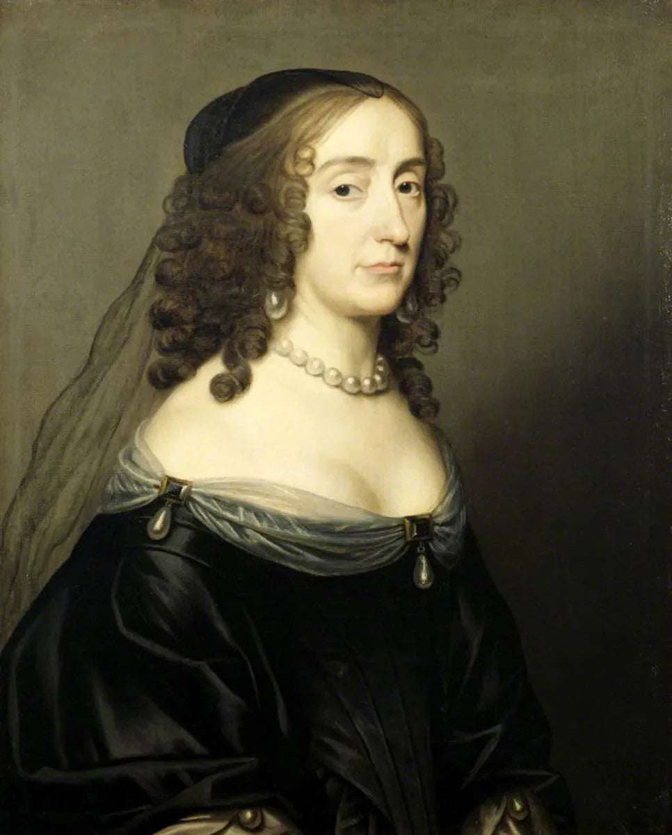 Élisabeth Stuart, reine de Bohême, « la reine d'hiver » (1596-1662) - Gerrit van Honthorst image 1 tableau peint à l’huile sur toile