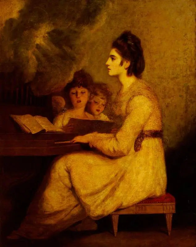 เอลิซาเบธ ลินลีย์ (1754–1792), นางสาวริชาร์ด บริสลีย์ เชอร์แดน ในบทเซนต์ซีซีล - โจชัว เรย์โนลด์ส