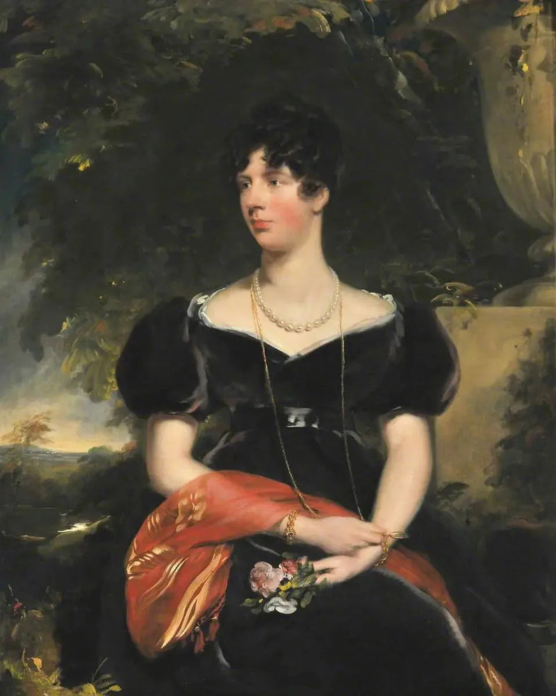 เอลิซาเบธ ไซค์ส, นางสาววิลบราฮาม เอเกอร์ตัน (1775-1843) - โทมัส ลอว์เรนซ์