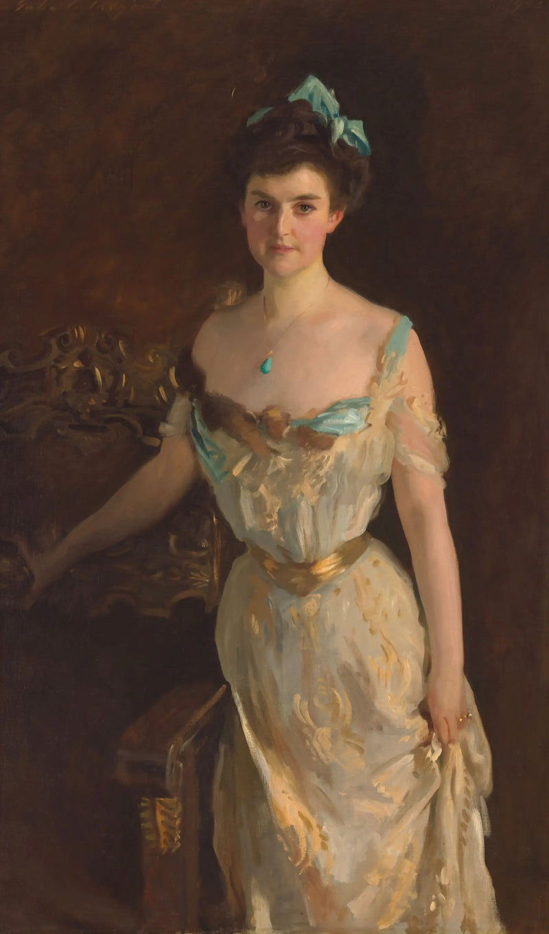 Ellen Sears Amory Anderson Curtis (1868-1952) (นางชาร์ลส์ เพลแฮม เคอร์ติส) - จอห์น ซิงเกอร์ ซาร์เจนท์