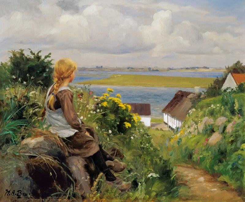 ในความคิด - H. A. Brendekilde