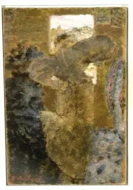 ในรถไฟ - Édouard Vuillard