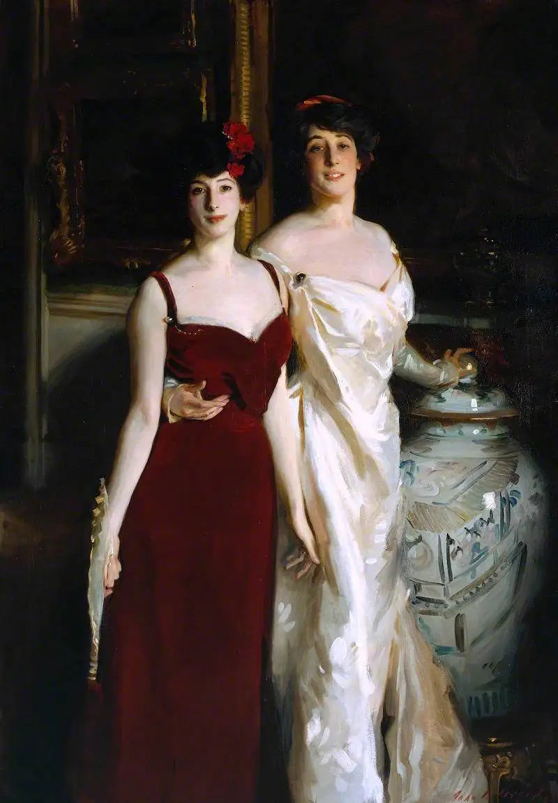 Ena และ Betty, ลูกสาวของ Asher และคุณนาย Wertheimer - John Singer Sargent