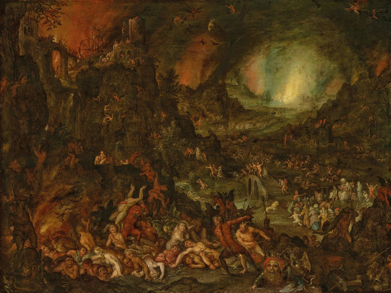 Enfer - Jan Brueghel l'Ancien