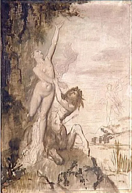 การลบ Déjanire - Gustave Moreau