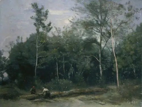 ระหว่าง Coubron กับ Montfermeil - Jean-Baptiste Camille Corot