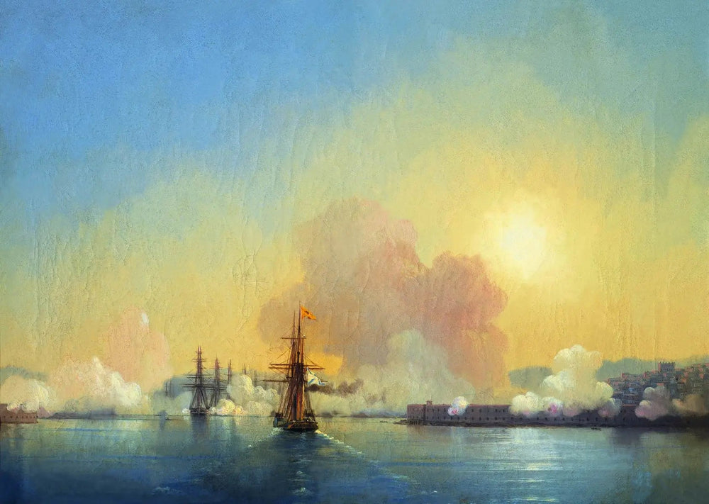 Entrée de la baie de Sébastopol. - Ivan Aïvazovski - Alpha Reproduction