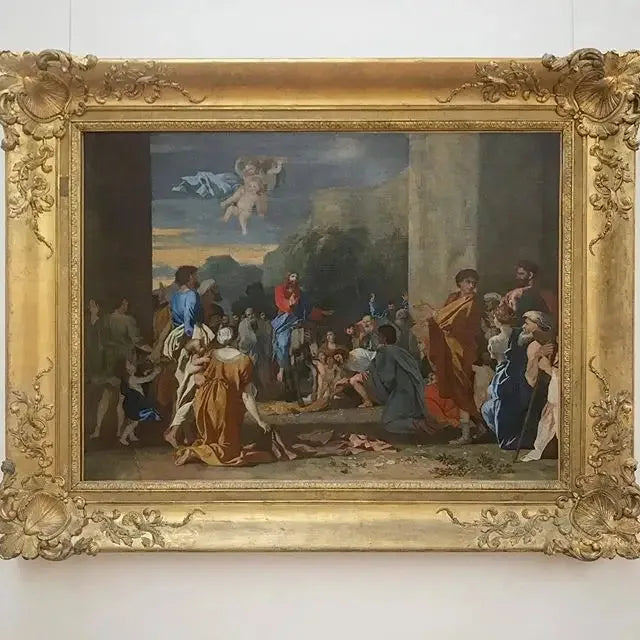 ทางเข้าสู่พระคริสต์ที่เยรูซาเล็ม - Nicolas Poussin