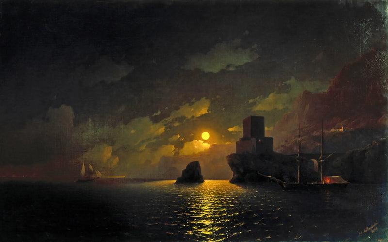 กองทัพรัสเซียที่อ่าวซีบาสโปล - อิวาน ไอวาซอฟสกี