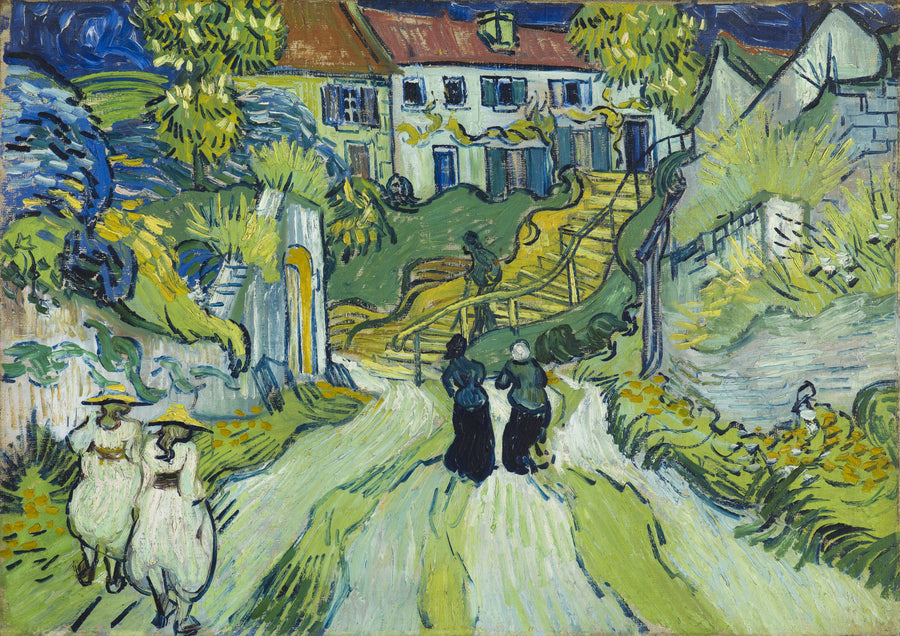 บันไดแห่งออแวร์ - Vincent van Gogh