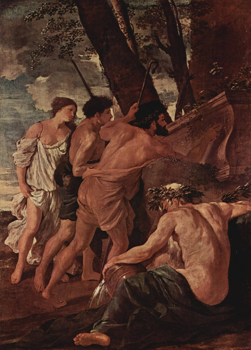 และในอาร์คาเดียเอง - Nicolas Poussin