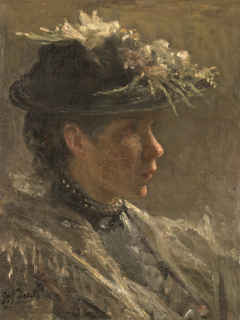 Étude de modèle de Sijtje van Bemmel (1880-1963) - Jozef Israëls