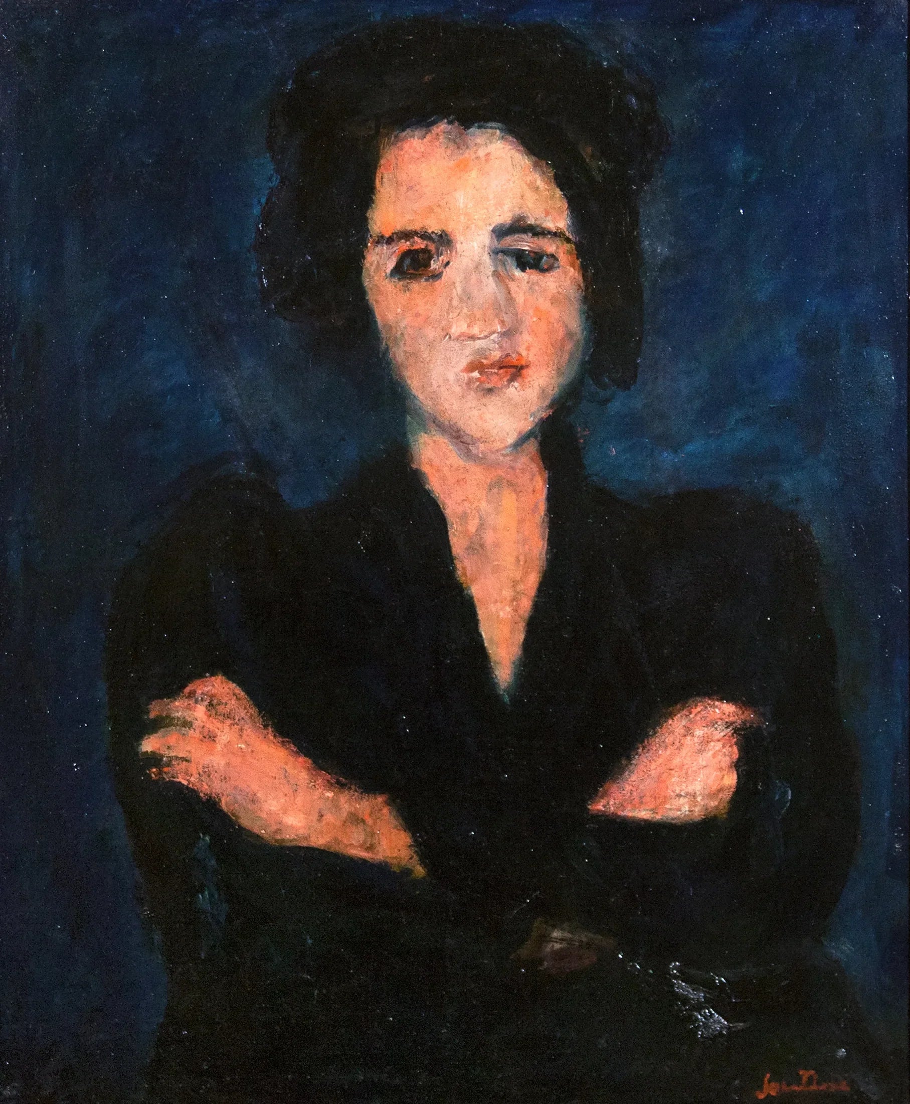 Eva - Chaïm Soutine image 1 tableau peint à l’huile sur toile
