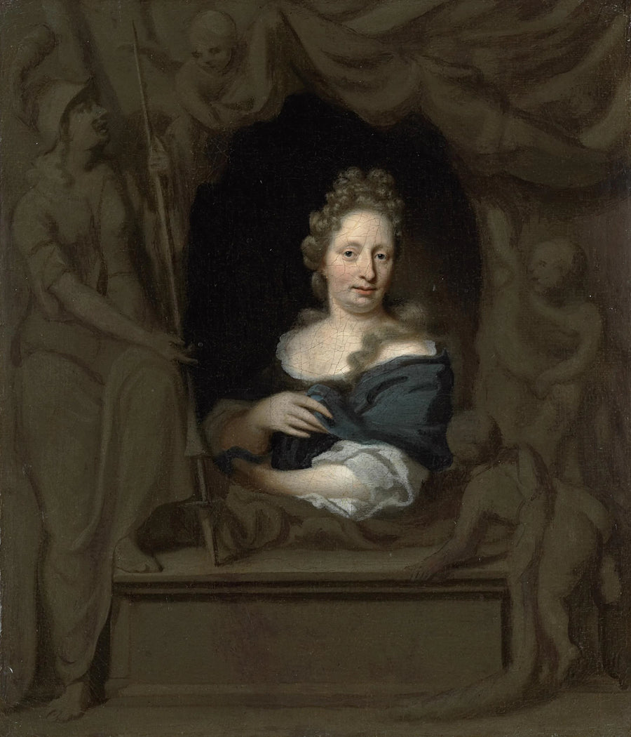 Eva Visscher. Épouse de Michiel van Musscher - Michiel van Musscher