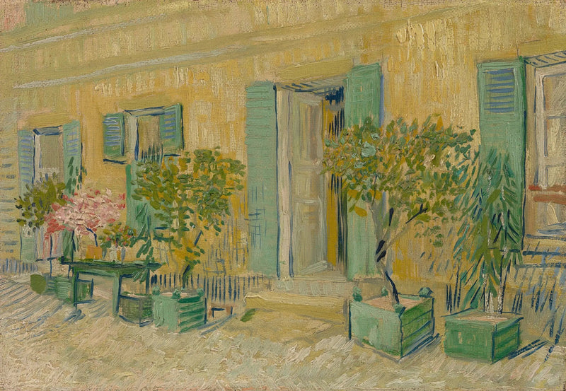 ภายนอกของร้านอาหารที่อาสนิเยร์ - Vincent van Gogh