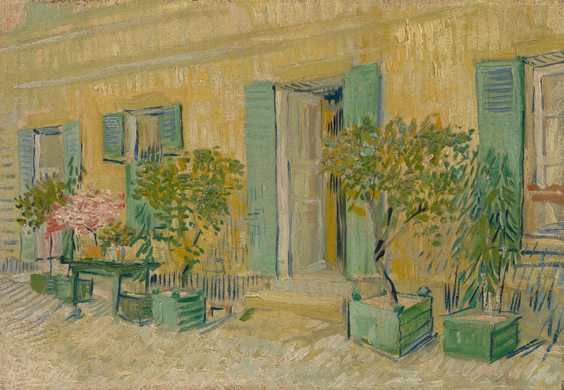 ภายนอกของร้านอาหารที่อาสนิเยร์ - Vincent van Gogh