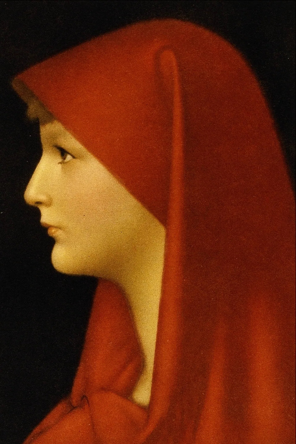Fabiola - Jean-Jacques Henner image 1 reproduction d’œuvre d’art à l’huile