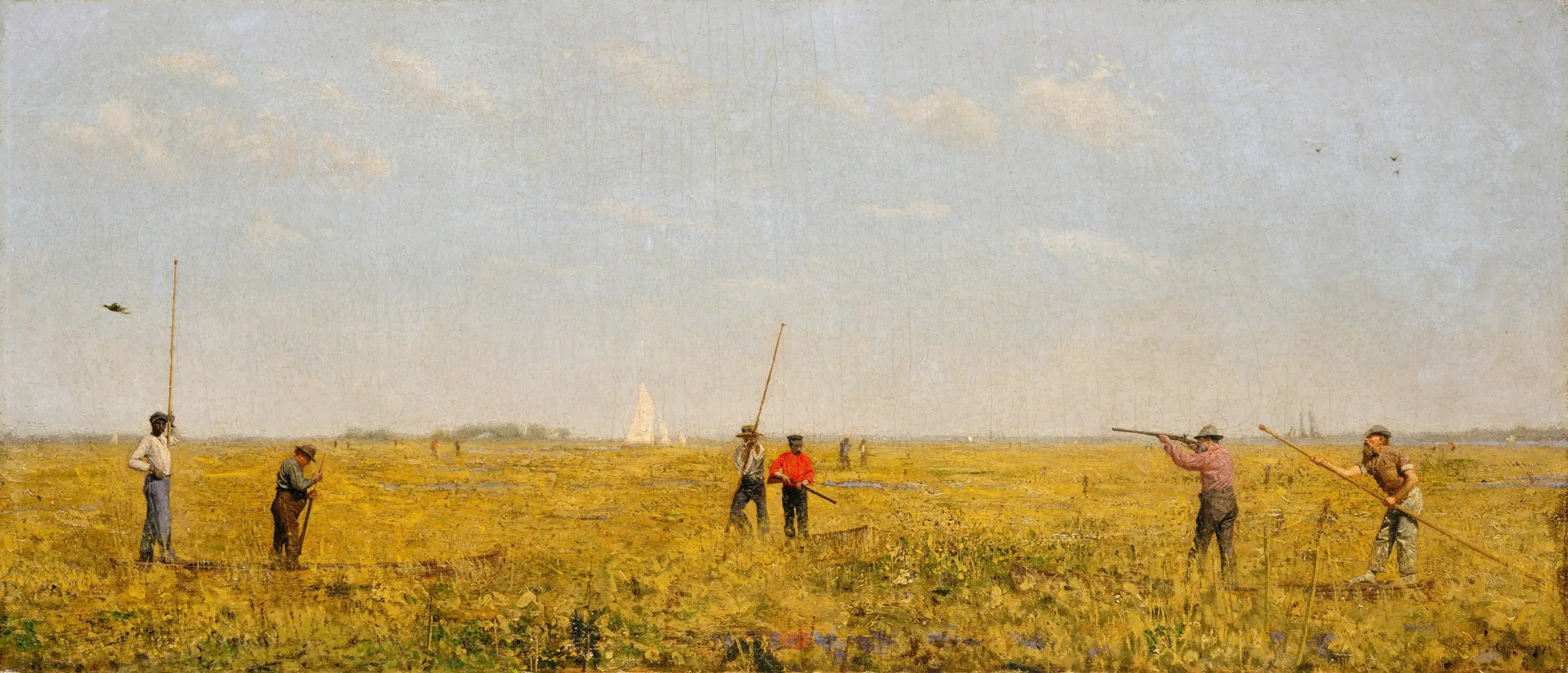 Faire pression pour le rail - Thomas Eakins - Alpha Reproduction