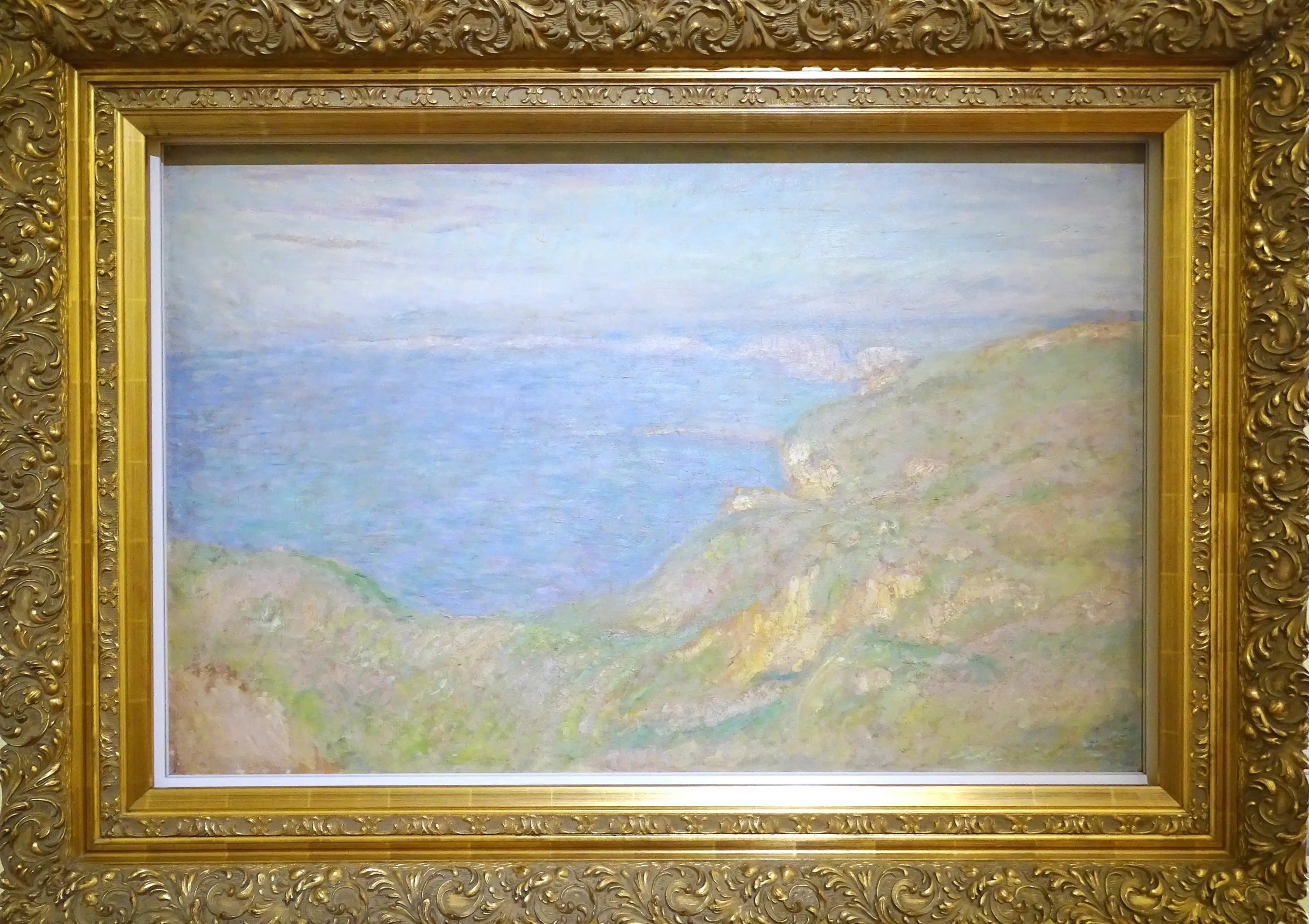 Falaise de Fécamp - Claude Monet image 1 reproduction d’œuvre d’art à l’huile