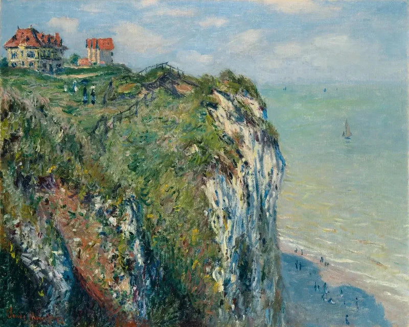 ลา ฟาเลส ใน Dieppe W759 - คล็อด โมเนต์