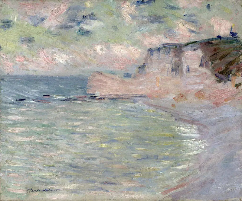 หน้าผาและประตูอามงต์, แสงเช้า - Claude Monet