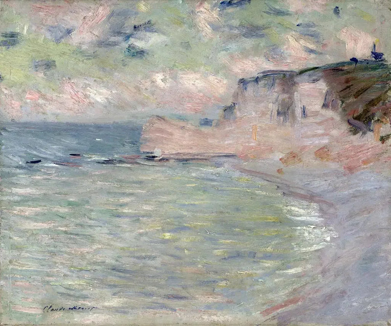 หน้าผาและประตูอามงต์, แสงเช้า - Claude Monet