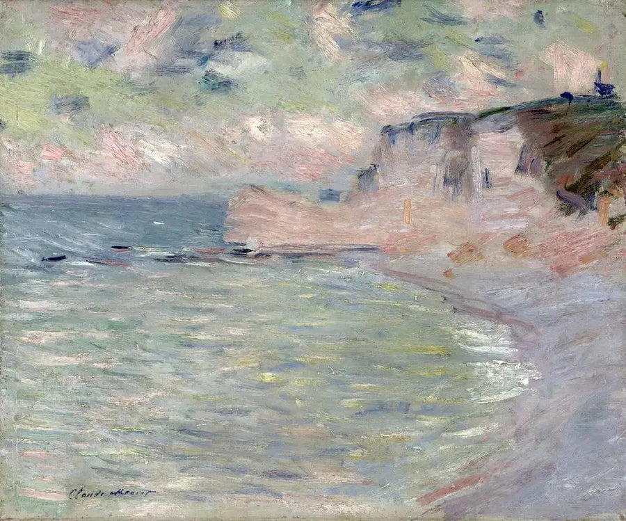 หน้าผาและประตูอามงต์, แสงเช้า - Claude Monet