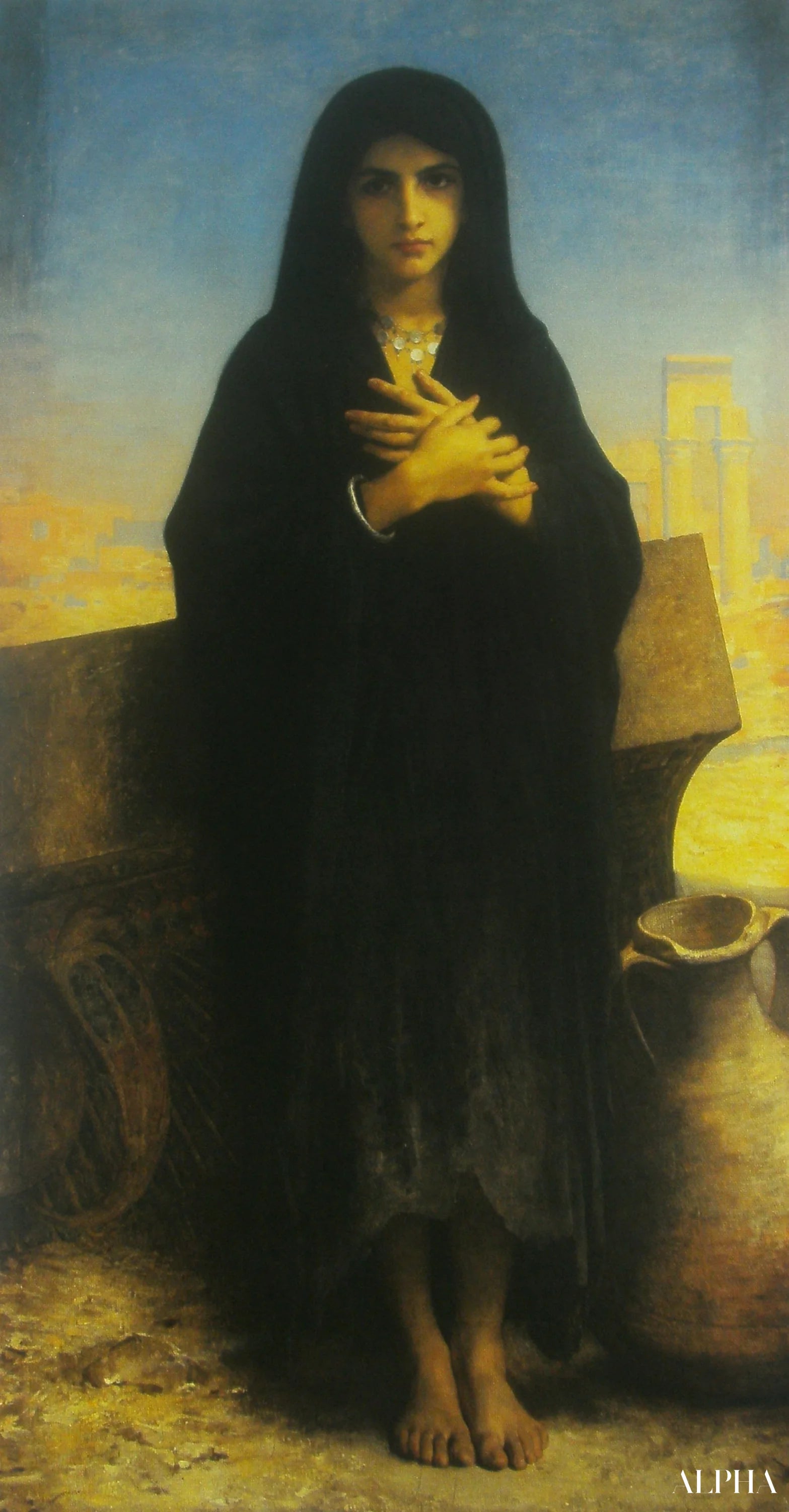 Egyptian Fellah - William Bouguereau - High-end reproductions of paintings and artworks