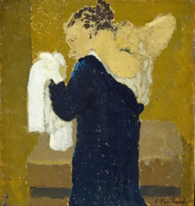 ผู้หญิงกำลังแต่งตัว - Édouard Vuillard