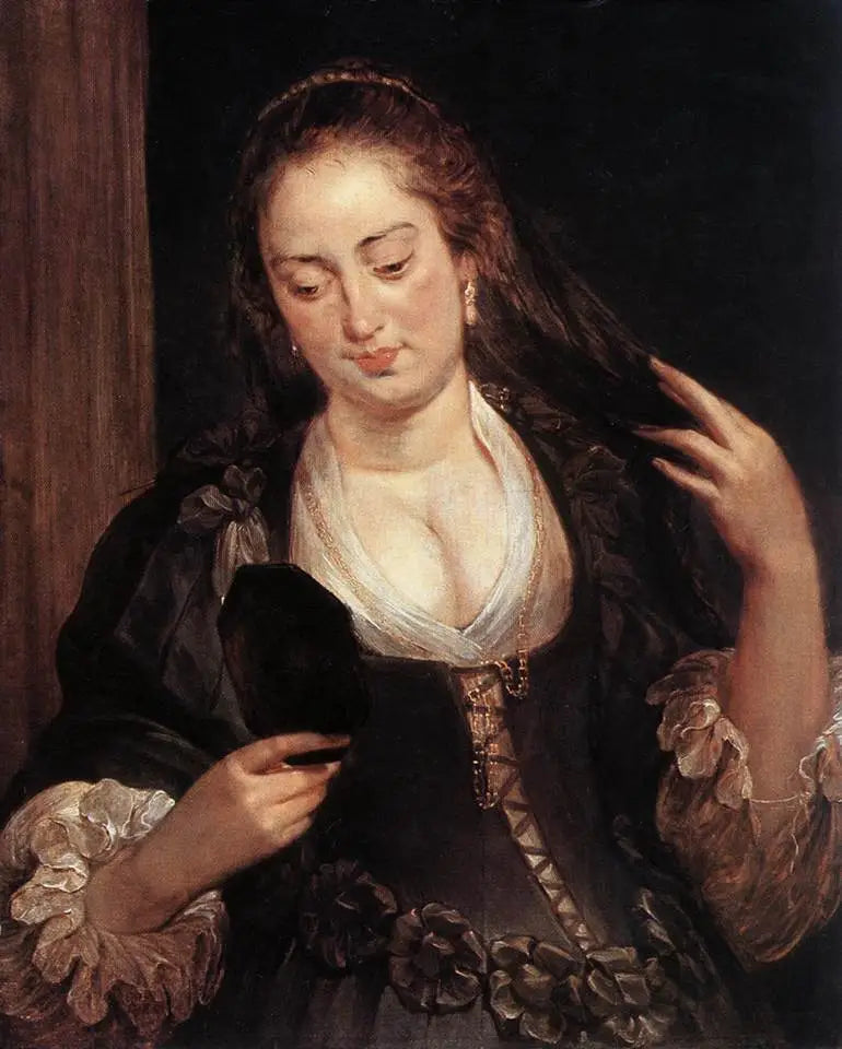 ผู้หญิงกับกระจก - ปีเตอร์ ปอล รูเบนส์