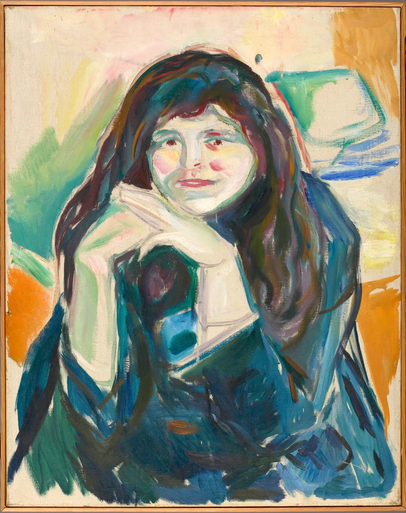 ผู้หญิงที่มีผมหลุดลอย - Edvard Munch