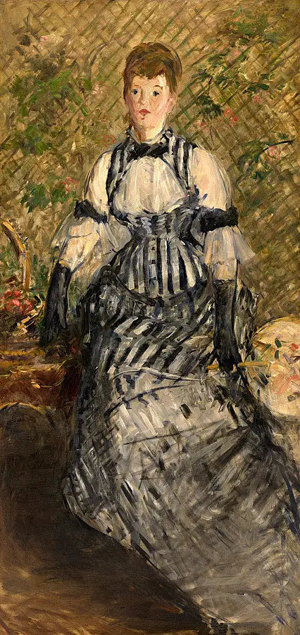 ผู้หญิงในชุดราตรี - Édouard Manet