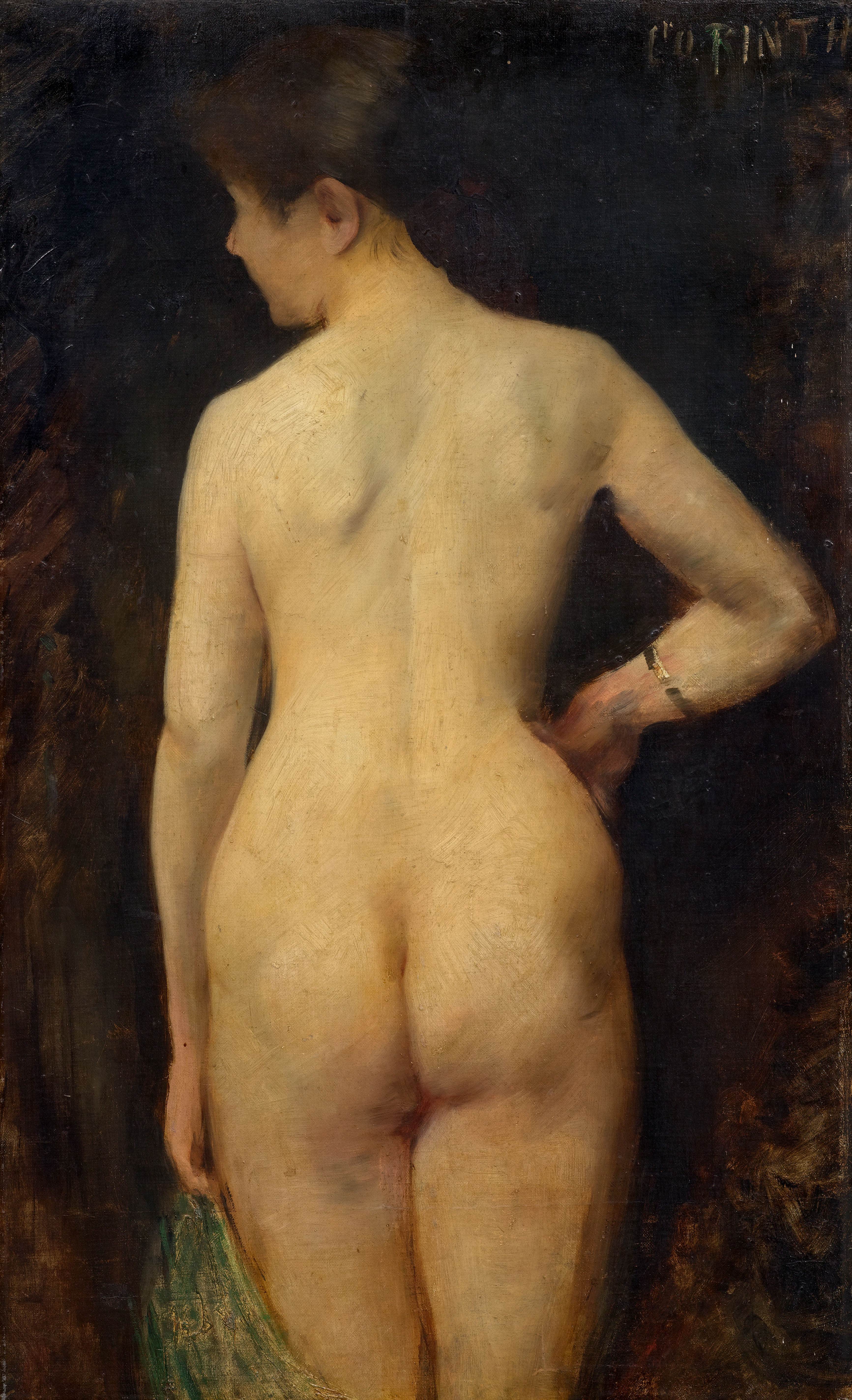 Femme nue - Lovis Corinth image 1 reproduction artisanale de tableau