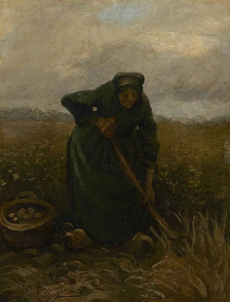 ผู้หญิงยกมันฝรั่ง - Vincent van Gogh