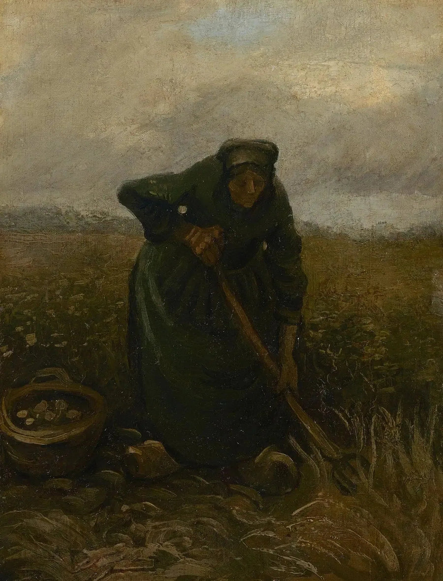 ผู้หญิงยกมันฝรั่ง - Vincent van Gogh