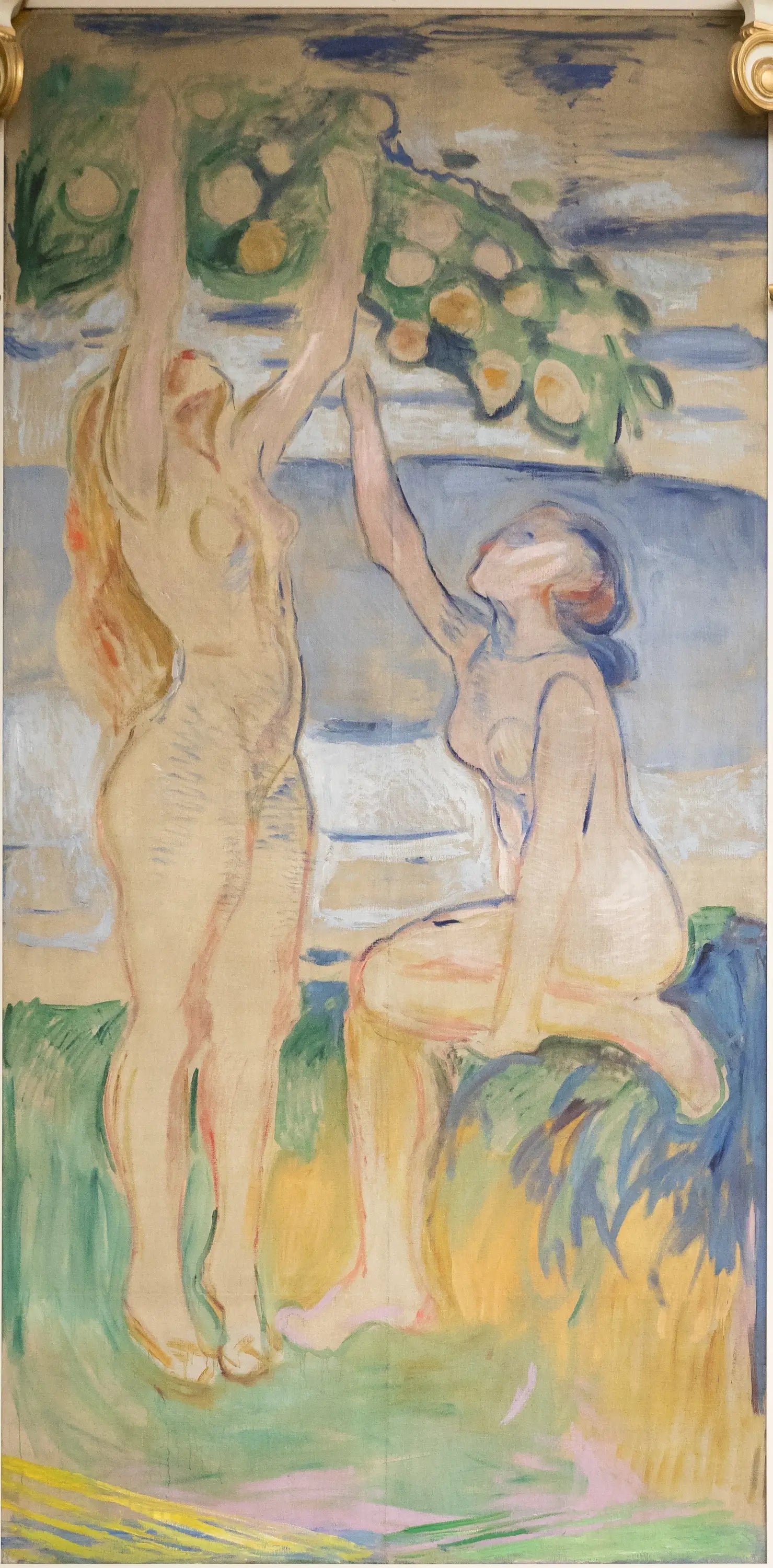 Femmes à la moisson - Edvard Munch image 1 reproduction d’œuvre d’art à l’huile