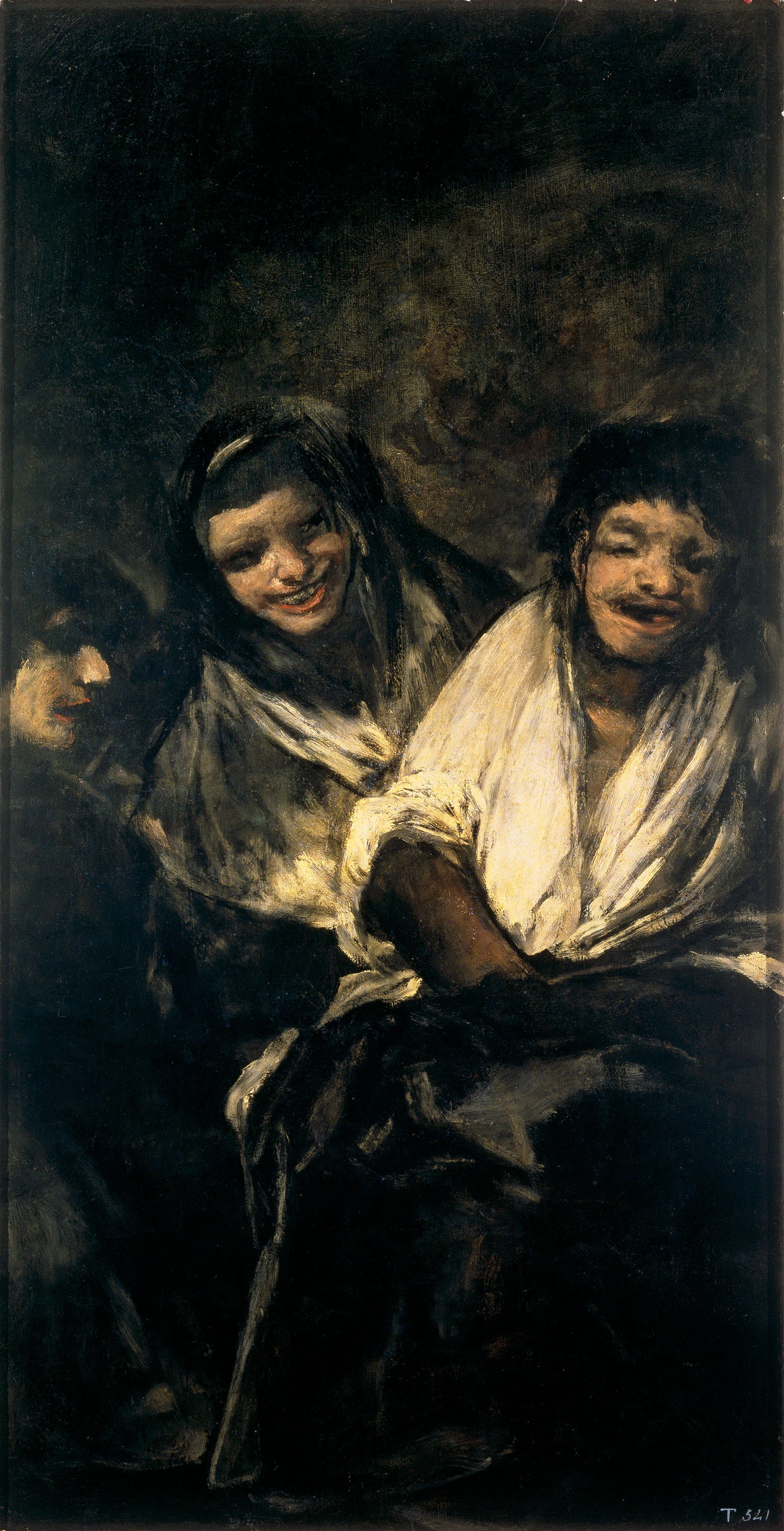 Femmes riant - Francisco de Goya