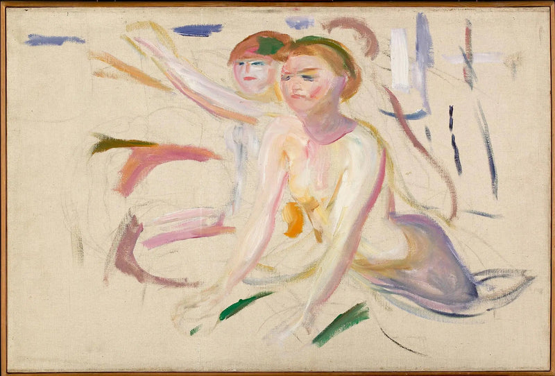 ผู้หญิงอาบน้ำ - Edvard Munch
