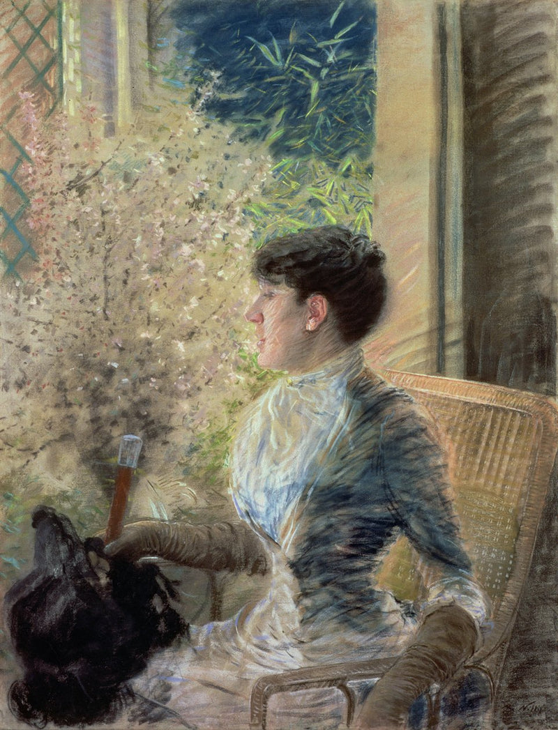 หน้าต่างยื่น - Giuseppe De Nittis