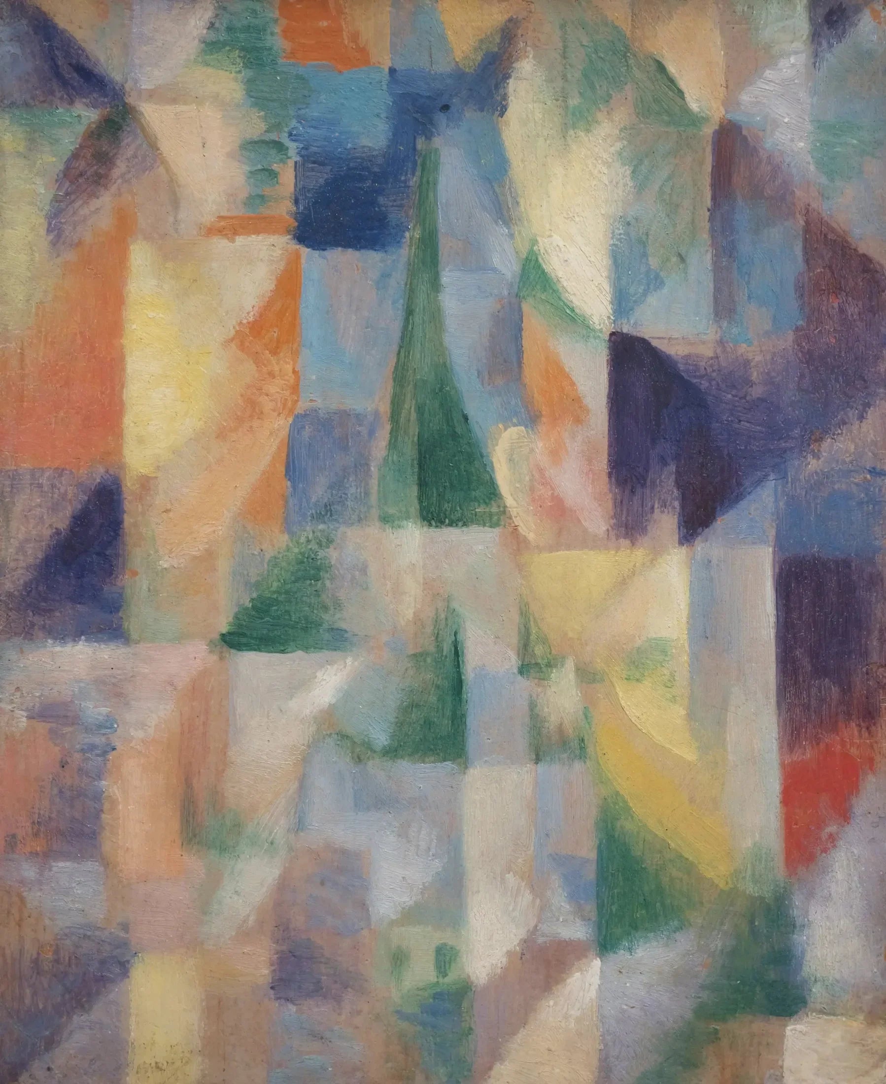 Fenêtres sur la ville - Robert Delaunay image 1 reproduction artisanale de tableau