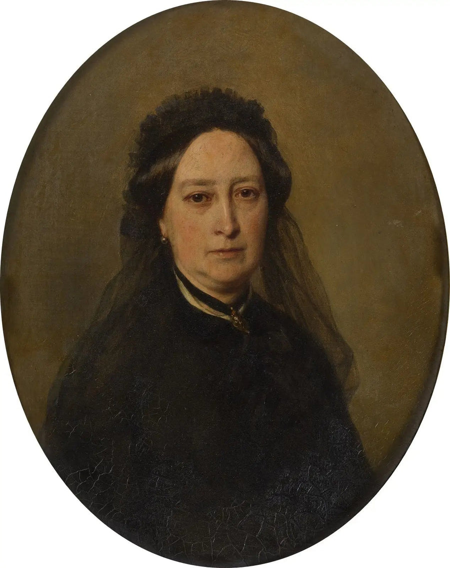 Féodora, เจ้าหญิงแห่ง Hohenlohe-Langenbourg (1807-1872) - Franz Xaver Winterhalter