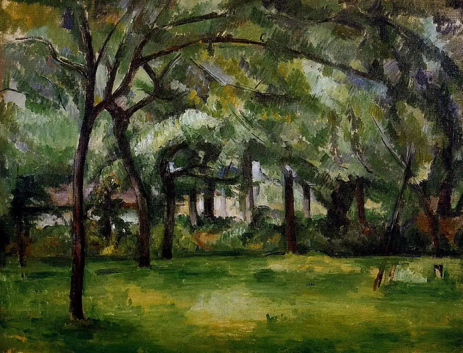 ฟาร์มในนอร์มังดี, ฤดูร้อน (Hattenville) - Paul Cézanne