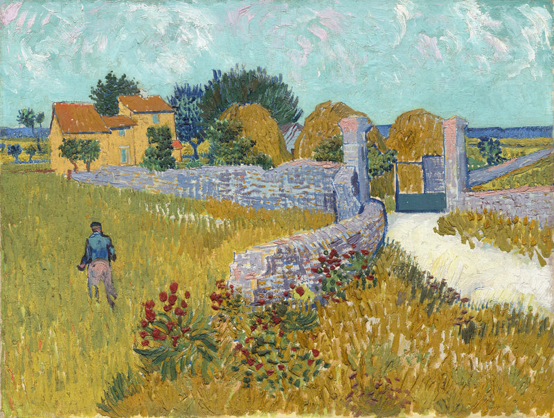 ฟาร์มในโพรวองซ์ - Vincent van Gogh