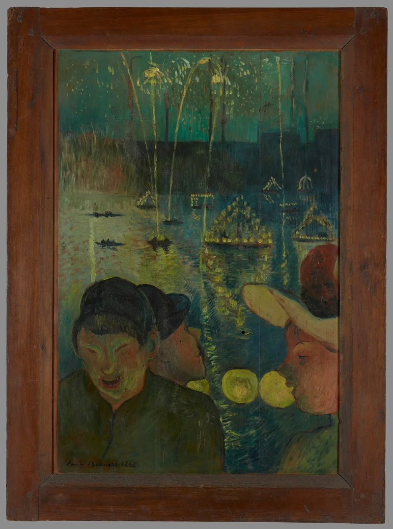 เทศกาลกลางคืน - Émile Bernard