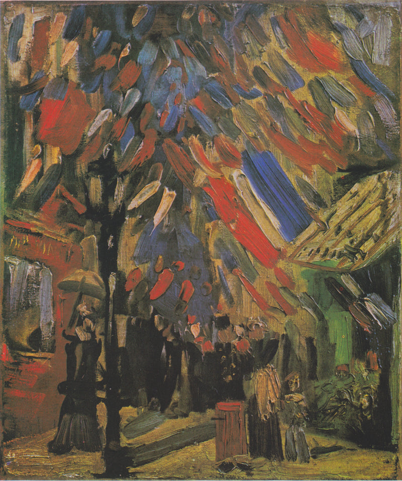 งานฉลองวันที่ 14 กรกฎาคมที่ปารีส - Vincent van Gogh