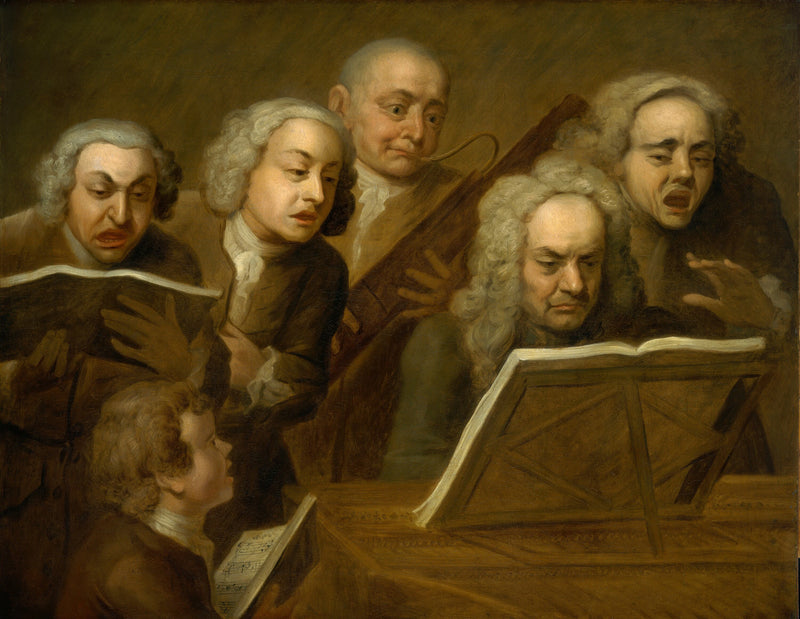 La fête du chant - Philip Mercier