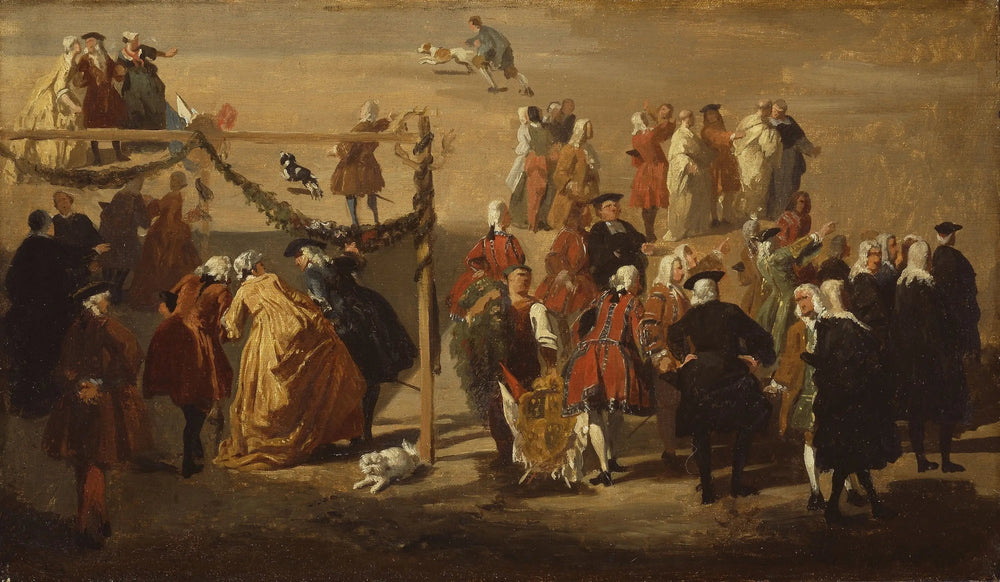 Fête sur la Piazza Navona - Giovanni Paolo Panini - Alpha Reproduction