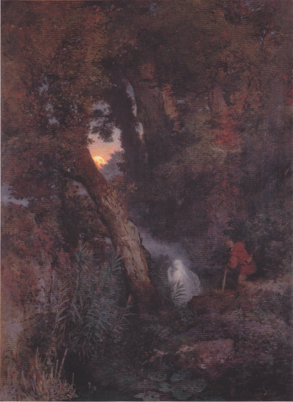 Feu follet - Arnold Böcklin - Alpha Reproduction