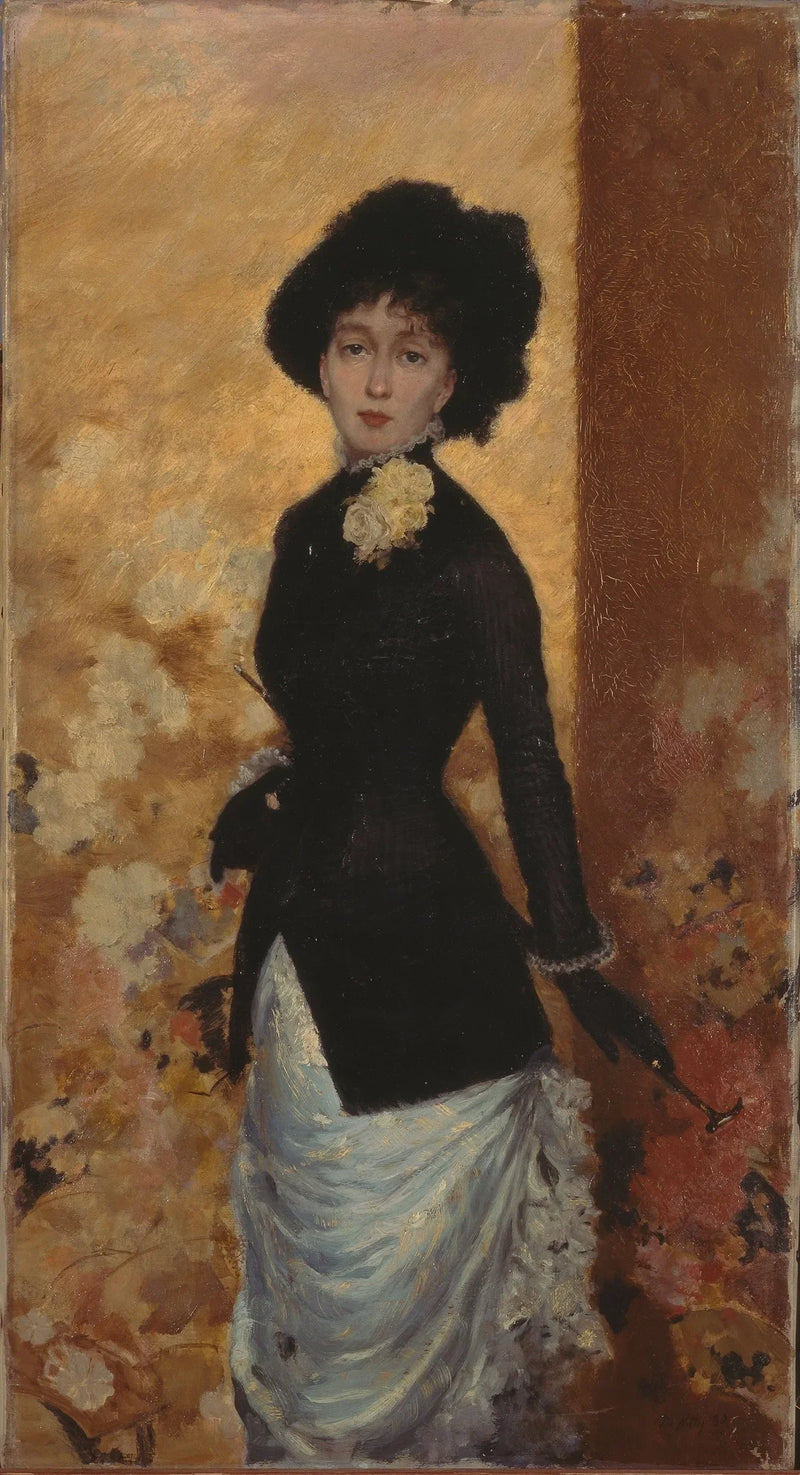 รูปปั้นหญิงสาว (Léontine De Nittis) - Giuseppe De Nittis