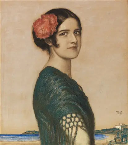 Fille Mary เป็นภาษา الإسبانية - Franz Von Stuck